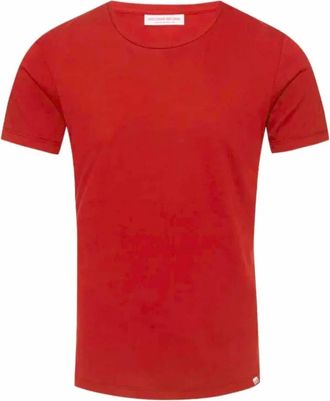 Orlebar Brown Mens Standard Tee In Firestone