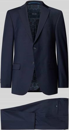 Pierre Cardin Anzug mit Reverskragen in Marine, Größe 27