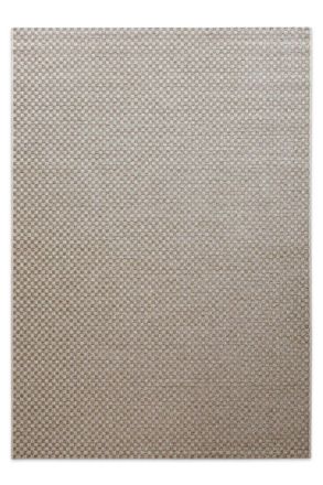 Wecon Home Alfombra sal&oacute;n damero beige 80x150