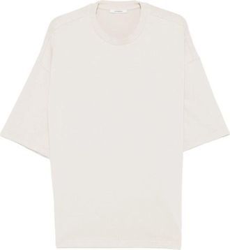 Entire studios Heavy Boxy T-shirt - Heren - T-shirts - Beige - S - Katoen - Tops