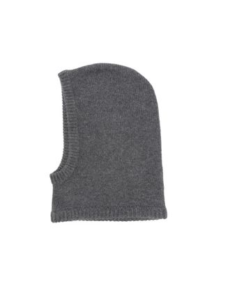 Lisa Yang Astri ribbed balaclava hat - women - Cashmere - One Size - Grey