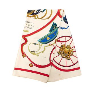 Herm&egrave;s Pre-owned Hermes Springs Silk Scarf 90 Ladies 8VG7EZO0G4EHOGS2