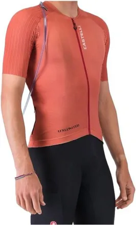Castelli Unlimited Pro 2 Jersey Velotrikot f&uuml;r Herren | rot