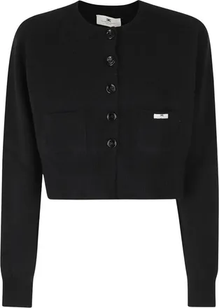 Elisabetta Franchi Donna, Maglie, Nero, XS, new
