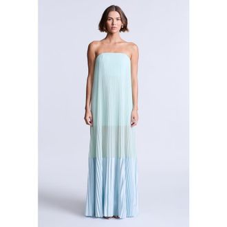 BCBGeneration Nora Gown in Aqua at Nordstrom, Size 8