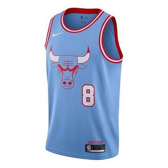 Nike NBA City limited Jersey SW Fan Edition 2019-2020 Season Chicago Bulls Zach LaVine No. 8 Blue AV4628-449