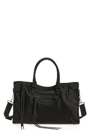 Balenciaga Large Le City Tote in 1000 Black at Nordstrom