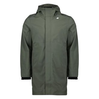 K-Way Thomas Bonded Parka - Heren - Parka Jassen - Groen - XL - Polyester - Jassen