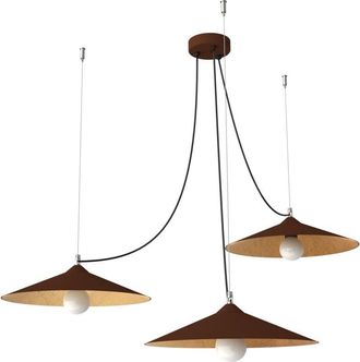 Lumicom Colombo L&aacute;mpara De Techo X3 Hoja