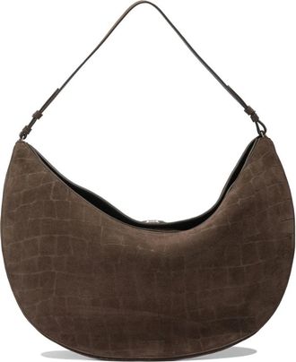 Jacquemus Le Sac Ovalo - Dames - Schoudertassen - Bruin - ONE Size - Katoen - Tassen