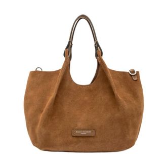 Gianni Chiarini Tote Bags, female, Brown, Size: ONE SIZE Dua Shoulder Bag