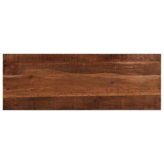Berkfield Home Table Top 140x50x2.5 cm Rectangular Solid Wood Reclaimed in Brown