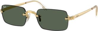 Ray-Ban Rb 3928 Zonnebril - unisex - Zonnebrillen - Geel - 54 MM - Accessoires