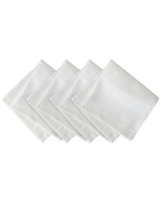 Elrene Set Of 4 Denley Stripe Napkins