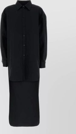 Balenciaga silk shirt dress