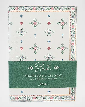 Juliska Heidi Assorted Journals, Set of 3