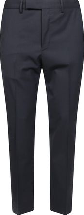 PT01 Stretch Wool-Blend Tailored Straight-Leg Pants