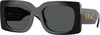 Versace Zonnebril - Dames - Zonnebrillen - Zwart - 54 MM - Accessoires