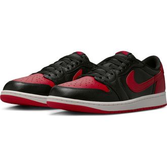 Nike Jordan Air Jordan 1 Retro Low OG Basketball Sneaker in Black/black at Nordstrom, Size 9
