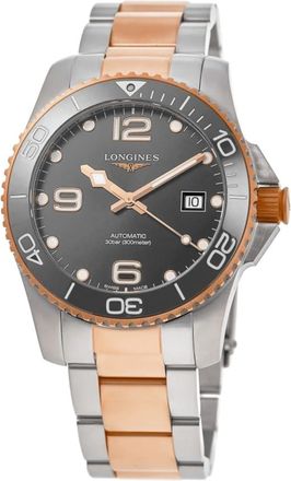 Longines HydroConquest Automatic Grey Dial Stainless Steel Mens Watch L3.781.3.78.7