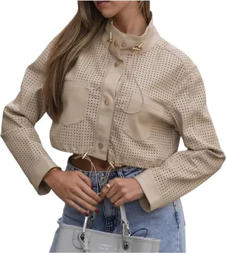 Fracomina Donna, Giacche, Beige, XL, new