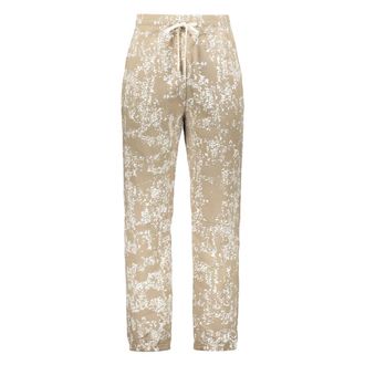John Elliott + Co Katoenen Track-Pants Elastische Taille Zijzakken - Heren - Sweatpants - Beige - S - Katoen - Broeken