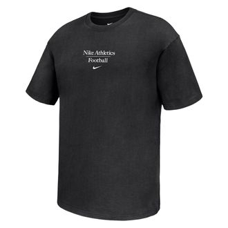 Nike Mens Swoosh Max90 Football T-Shirt in Black | M11766FB25-BLK
