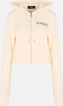 Amiri Womens Womens Hopes and Dreams Hoodie Cream - Size: 10/8