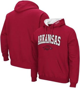 Colosseum Mens Colosseum Cardinal Arkansas Razorbacks Arch & Logo 3.0 Pullover Hoodie at Nordstrom, Size Medium