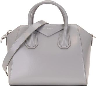 Givenchy Antigona Small Handtas - Dames - Handtassen - Grijs - ONE Size - Leer - Tassen