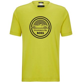 HUGO BOSS Porsche-T-shirt voor heren (Groen)