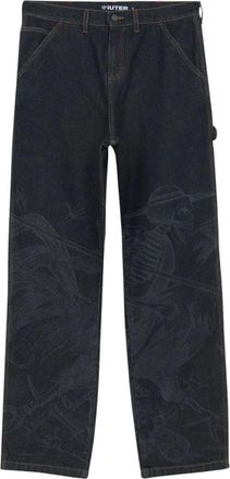 Iuter Iuter, Heren, Jeans, Zwart, Maat: W36 Denim