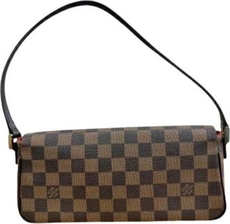 Louis Vuitton Pre-owned Shoulder Bags, female, Brown, Size: ONE SIZE Pre-owned Damier Graphite Handbag