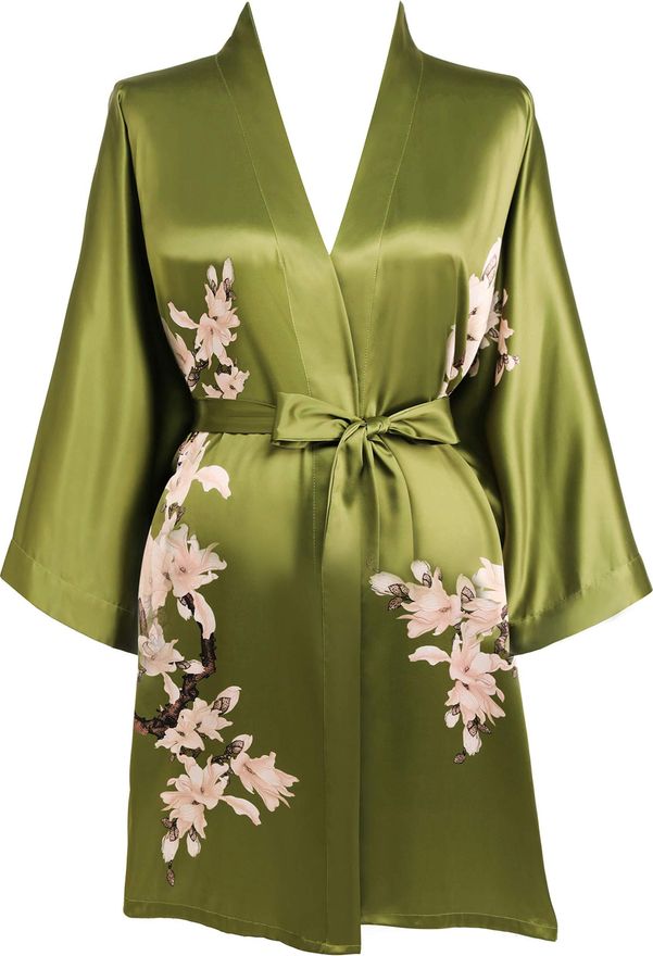 green ruched tank dress Pink with Green Fleur d-Orleans main image 1