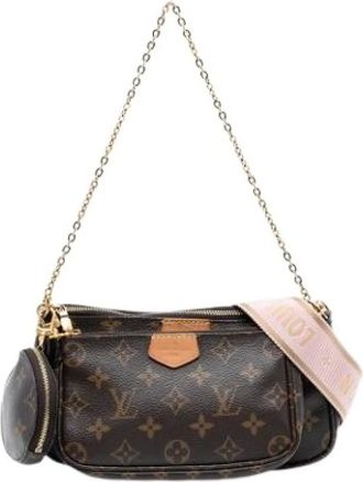 Louis Vuitton Pre-owned Cross Body Bags, female, Brown, Size: ONE SIZE Pre-owned Cross Body Bag