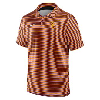 Nike USC Tour Stripe Nike Mens Dri-FIT College Polo in Red | 03PT0FJ3SCJ-24Y