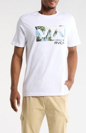 Rvca Balance Box Graphic T-Shirt in White at Nordstrom Rack, Size Xx-Large