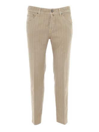 Jacob Cohen Pantaloni Eleganti Beige