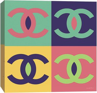 Fairchild Paris Pop Art Logos Chanel Wall Art