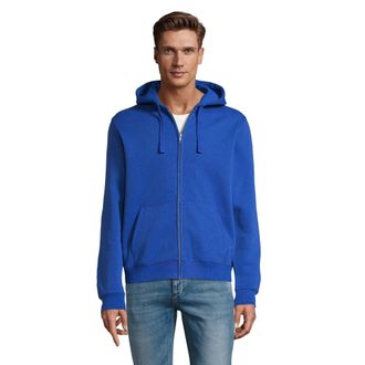 SOLS Heren Spike Full Zip Hoodie (Koningsblauw)