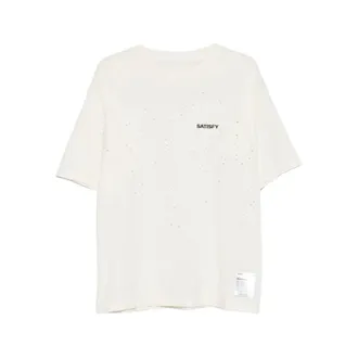 SATISFY T-Shirts, male, Beige, Size: S MothTech T-Shirt