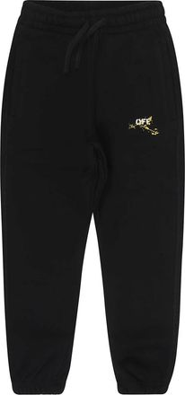 Off-white Diag Splat Sweatpant - male - Off White - Sweatpants - Black - 12 Y - Kids