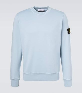 Stone Island Compass cotton jersey sweatshirt