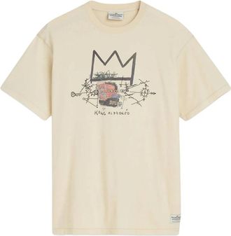 Scotch & Soda Heren, Tops, Beige, Maat: M Katoen