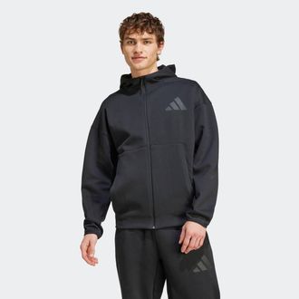 adidas adidas Sportswear M Z.N.E. FZ, f&uuml;r sportliche Aktivit&auml;ten, aus Polyester und Baumwolle