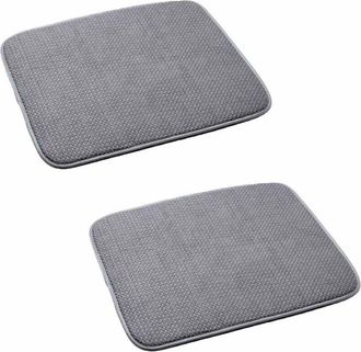 OEM Tapis D Egouttage - Microfibre - 40 X 46 Cm - Pour Evier Cuisine - Lot De 2