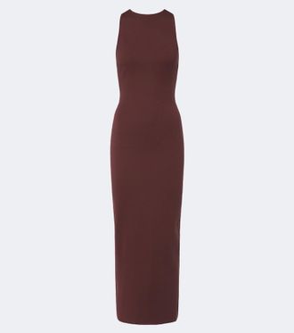 Sir. Saba embellished knitted maxi dress
