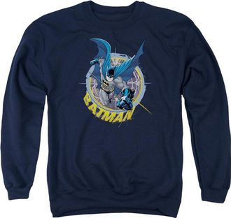 Gildan Batman In The Crosshairs Adult Crewneck Sweatshirt