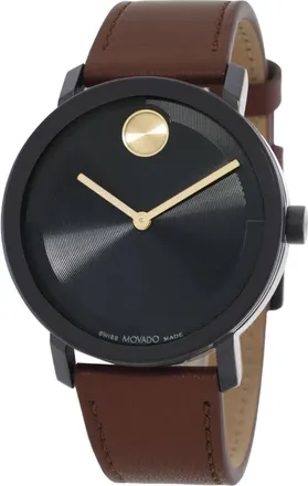 Movado Bold Evolution 2.0 Quartz Black Dial Unisex Watch 3601083