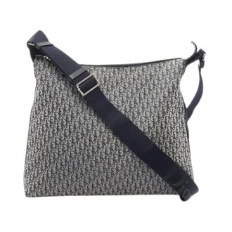 Dior Pre-owned Cross Body Bags, female, Blue, Size: ONE SIZE Pre-owned Trotter Canvas Shoulder Bag